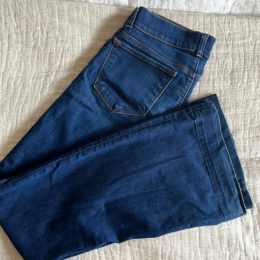 J Brand low/mid rise flare jean